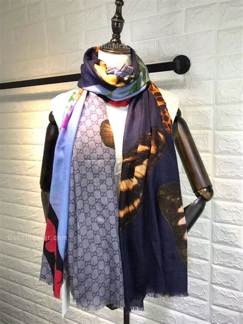 gucci scarf replica amazon|vintage gucci silk scarf.